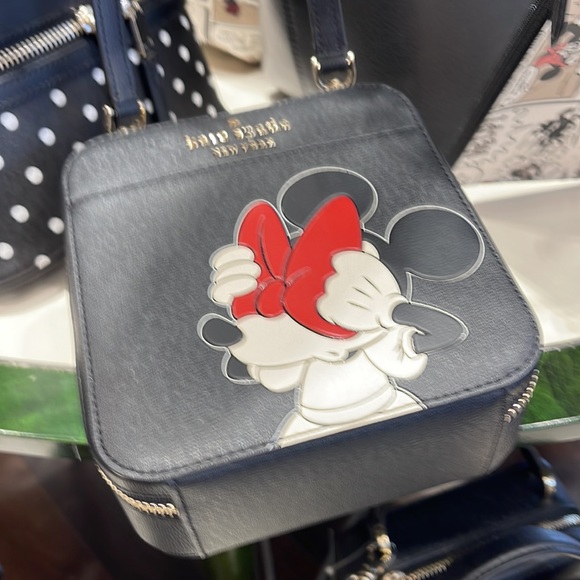 Kate Spade Disney X Kate Spade New York Minnie Mouse Daisy Vanity Crossbody Bag - Picture 5 of 16
